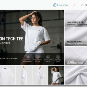 women relaxed fit tshirts white